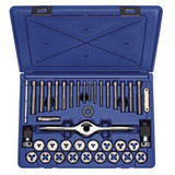 Irwin Tap/Die Set,40pc,Metric 1835092