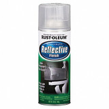 Rust-Oleum Reflect. Coating Spray Paint,Clear,10 oz 214944