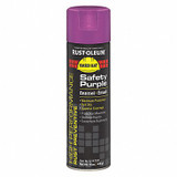 Rust-Oleum Spray Paint,Safety Purple,15 oz. V2167838