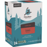 Caribou Coffee® Caramel Hideaway K-Cups, Mild Roast, 24/box 6685