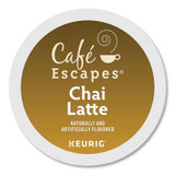 Café Escapes® Cafe Escapes Chai Latte K-Cups, 24/box 6805