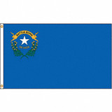 Nylglo Nevada Flag,4x6 Ft,Nylon 143370