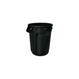 Rubbermaid Brute Container w/Venting Channels 32 Gallon - Black 1867531