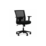 Workspace by Alera® CHAIR,MESH BACK FABRIC,BK ALEWS42B17