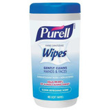 Purell Sanitizer Wipes,Canister,5.7" x 7.5",PK6 9120-06-CMR