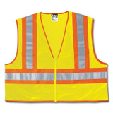 Luminator Class II Flame Resistant Vests, X-Large, Fluorescent Lime