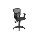 Flash Furniture Executive Chair,Black Seat,Mesh Back HL-0001T-GG