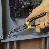 Klein 8-1/2 In. Journeyman Long Nose Pliers