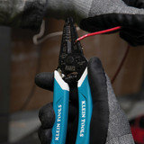 Klein 7.4 In. 8 to 18 AWG Solid, 10 to 20 Stranded Wire Stripper K11095 335886