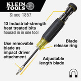 Klein 14-in-1 Adjustable Length Multi-Bit Screwdriver 32303 360853