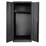 Hallowell Storage Cabinet,78"x36"x24",Black,1Shlv 835W24ME