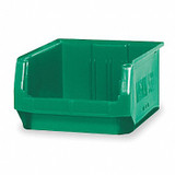 Quantum Storage Systems Bin,Green,Polyethylene,7 7/8 in QMS532GN