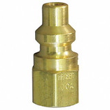 Hansen Coupler Plug,(F)NPT,1/4,Brass 05R