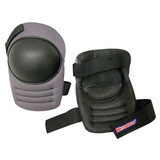 Westward Knee Pad,UNIV,Hook/Loop,Black/Gray,PR 5MZH5