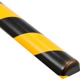 Global Industrial Surface Bumper Guard Type C 39-3/8""L Black/Yellow