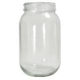 Qorpak Bottle,86 mm H,Clear,51 mm Dia,PK24 GLA-00869