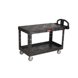 Rubbermaid Commercial Utility Cart,750 lb. Load Cap. FG454500BLA