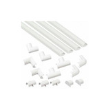 D-Line Hinge and Click Lock,Adhesive,PVC US/5FT2010KIT001