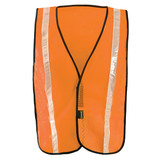 OccuNomix Value Mesh Gloss Vest, Regular, Orange, 1/Each