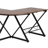 Flash Furniture Office Desk,29 3-4 in H,Wood Grain NAN-WK-109-GG