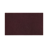 Boardwalk® Deep Scrub Pads, 28 x 14, Maroon, 10/Carton 7100151257