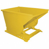 Sim Supply Self Dumping Hopper,Yellow,6,000 lb  3377 YELLOW