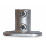 Sim Supply Railing Base Flange,Fr Pipe Sz 1 in  4NXR7