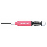 Megapro Multi-Bit Screwdriver, NumBits 6 151PK/WH-B