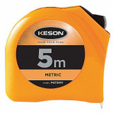 Keson Tape Measure,Closed,25mm x 5m,Orange PGT5MV