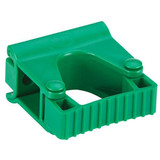 Vikan Tool Wall Bracket,3 1/4 in L,Green 10132