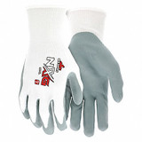 Mcr Safety Coated Gloves,Nylon,L,PK12 9694L
