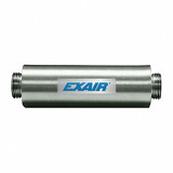 Exair Vacuum Ejector Muffler,1/4 in. NPT,200 F  890001