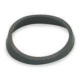 Bradley Support Tube Gasket,Rubber,4-1/4in 125-011