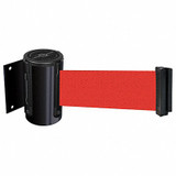 Tensabarrier Belt Barrier, Black,Belt Color Red 896-STD-33-MAX-NO-R5X-C