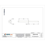 Manufacturer Varies Blind Rivet,3/16In,1.200In,Dome,PK250 U33190.018.0616