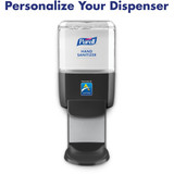 Purell Hand Sanitizer Disp,BLK,1,200 mL,10 inD 5024-01