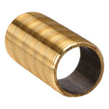 Manufacturer Varies Nipple,Red Brass,1/2 x 1 1/8 In 463-001X