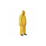 Condor Rain Suit w/Jacket/Bib,Unrated,Yellow,M 1BC75
