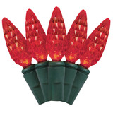 J Hofert Red 210-Bulb C6 LED Light Set 2360-03