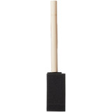 Linzer Project Select 1 In. High Density Closed Cell Foam Brush with Wood Peg Handle