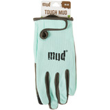 Mud Women's Medium/Large Synthetic Leather Mint Garden Glove