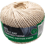 Do it Best 15-Ply x 440 Ft. Natural Twisted Cotton Twine