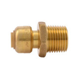 Sharkbite Reducing Adapter,Push,1/4x1/2 In. U110LF