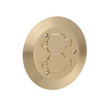 Steel City Floor Box Cover,Round,Aluminum,3/8 in. P 60 CACP-AL