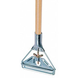 Rubbermaid Commercial Wet Mop Handle,60 in L,Natural  FGH516000000