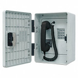 Hubbell Gai-Tronics Telephone,Weatherproof,Single Line 256-001