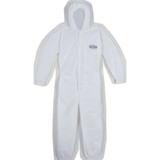 Kleenguard Hooded Coveralls,2XL,White,SMMMS,PK24 49115