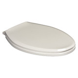 Centoco Toilet Seat,Elongated,White,Plastic 4200LC-001