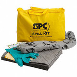 Brady Spc Absorbents Spill Kit, Universal, Yellow SKA-PP-TAA