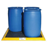 Enpac Drum Spill Cntnmnt Pallet,4 Drum 5760-YE